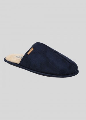 Navy Ben Sherman Country Club Slipper | 379162-BJE