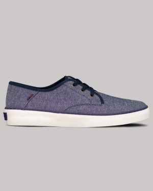 Navy / White Ben Sherman Camden Sneakers | 791625-YEA