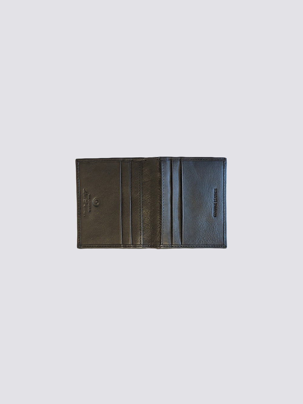 Black Ben Sherman Arden Leather Micro Wallets | 450297-ZAG