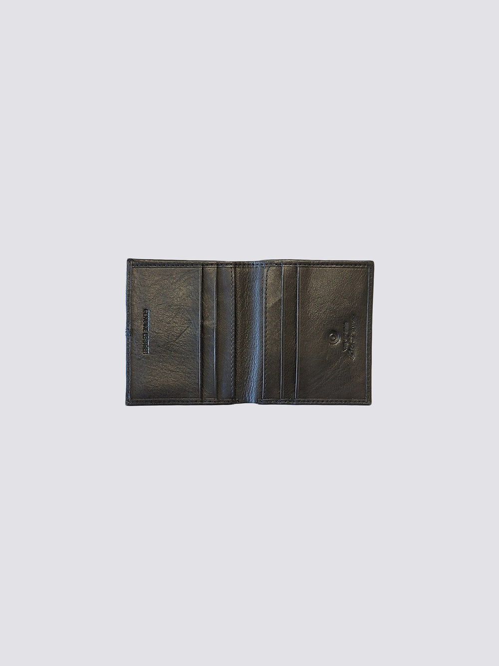 Black Ben Sherman Coles Leather Micro Wallets | 782391-HUZ