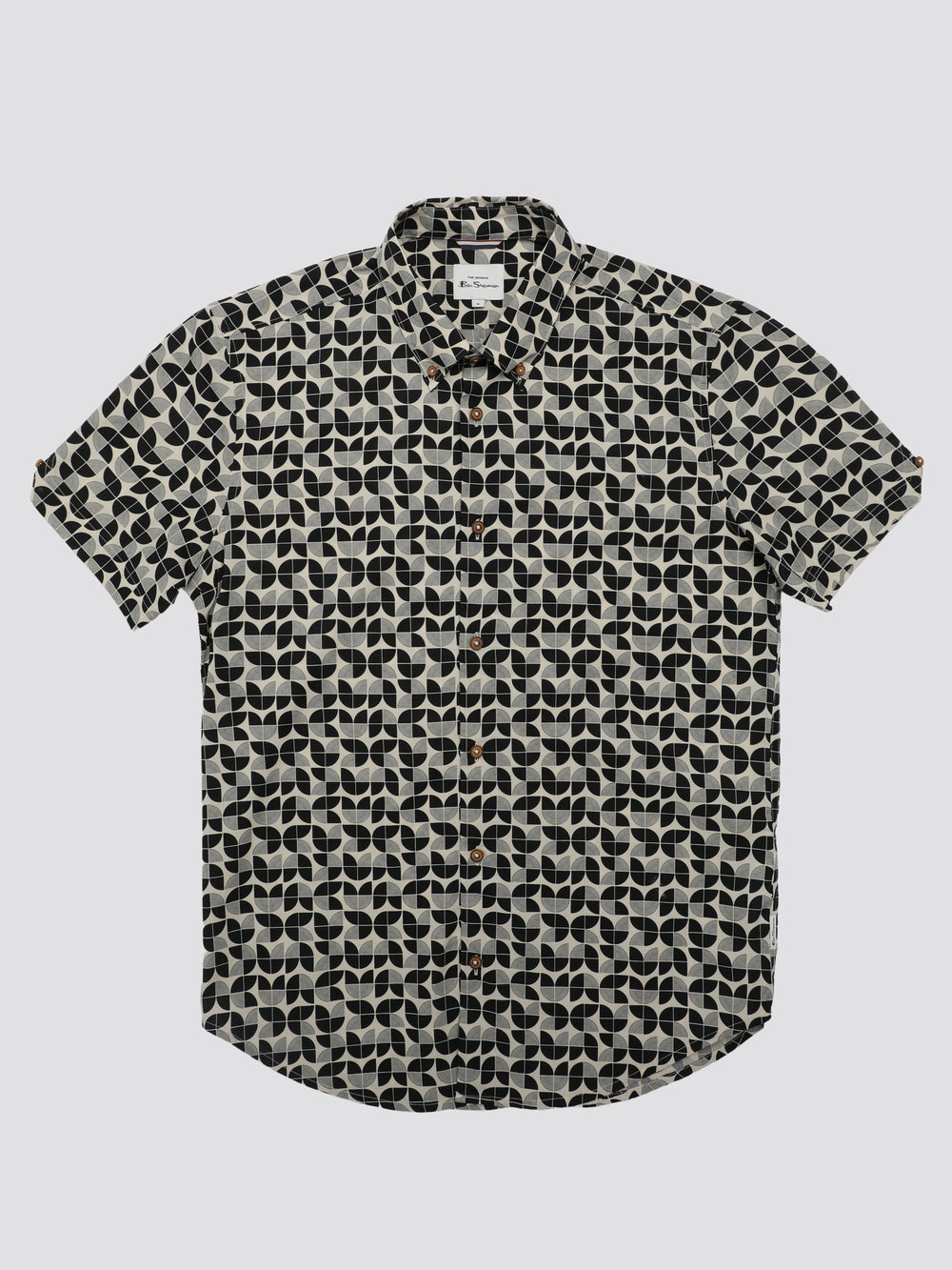 Black Ben Sherman Linear Shirts | 673841-QVL