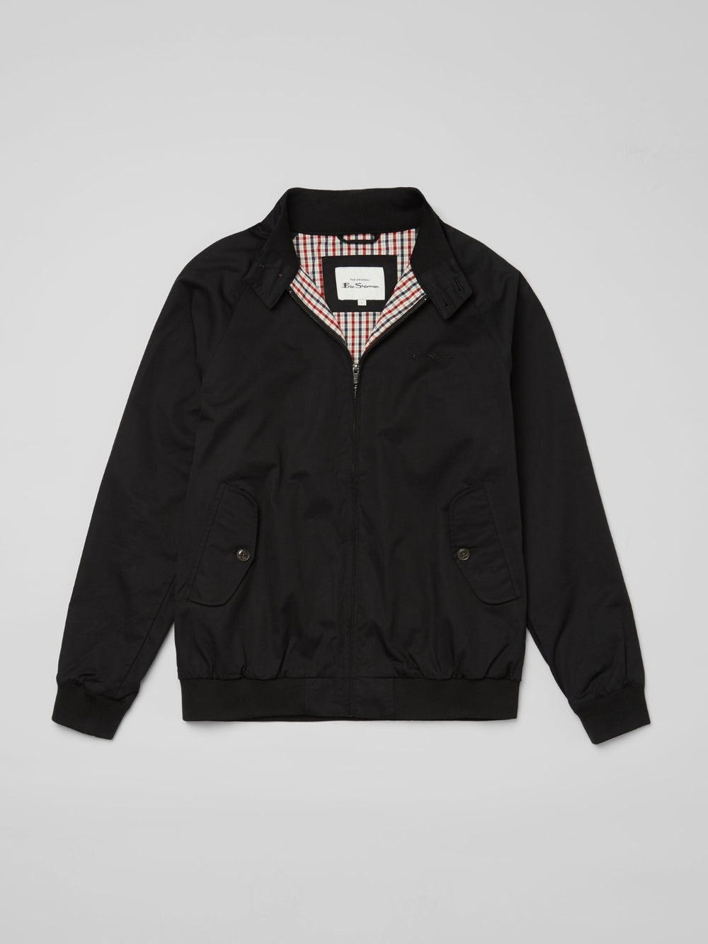 Black Ben Sherman Signature Harrington Jackets | 793845-MLV