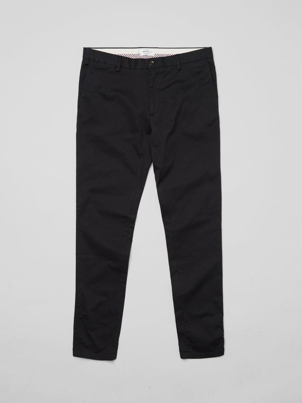 Black Ben Sherman Signature Skinny Stretch Chino Pants | 196850-LQN