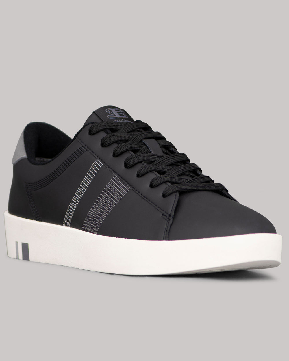 Black / White / Grey Ben Sherman Boxwell Sneakers | 297615-MNY