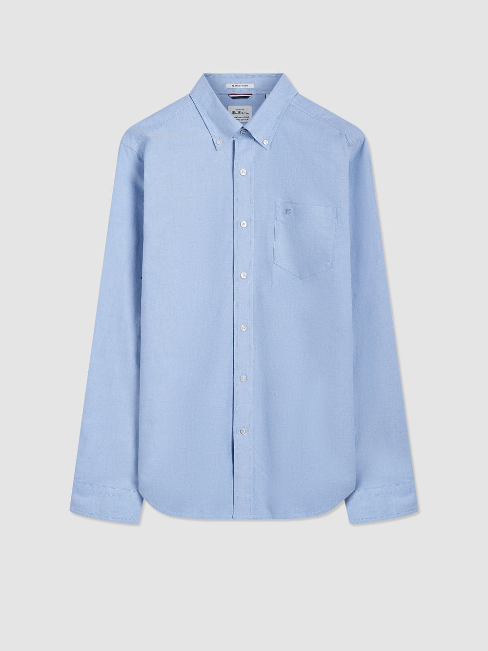 Blue Ben Sherman Brighton Oxford Organic Shirts | 658741-UDJ