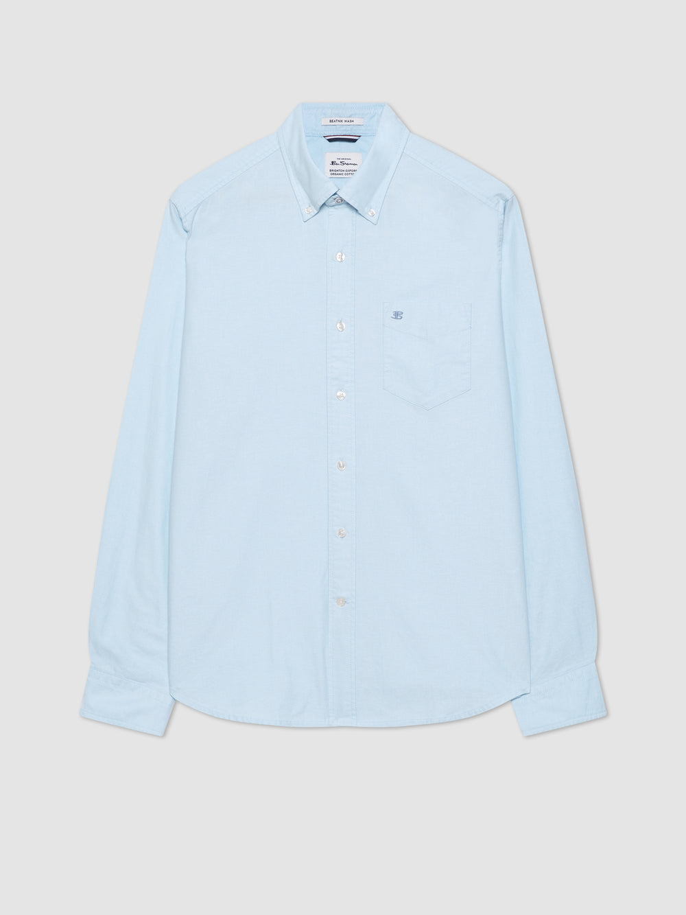 Blue Ben Sherman Brighton Oxford Organic Shirts | 209714-KPV