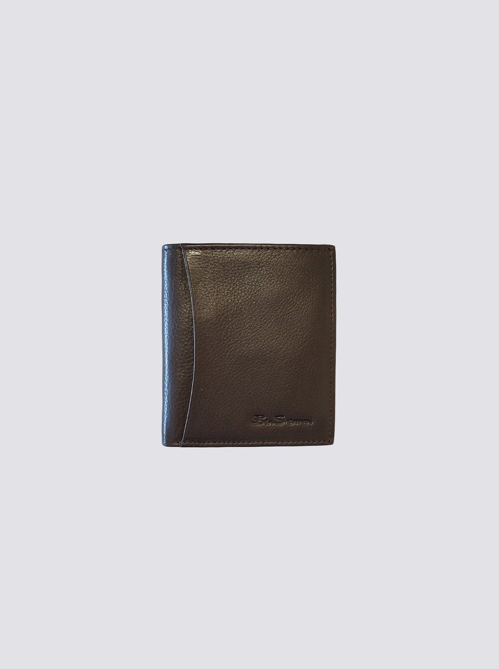 Brown Ben Sherman Arden Leather Micro Wallets | 953217-FWM