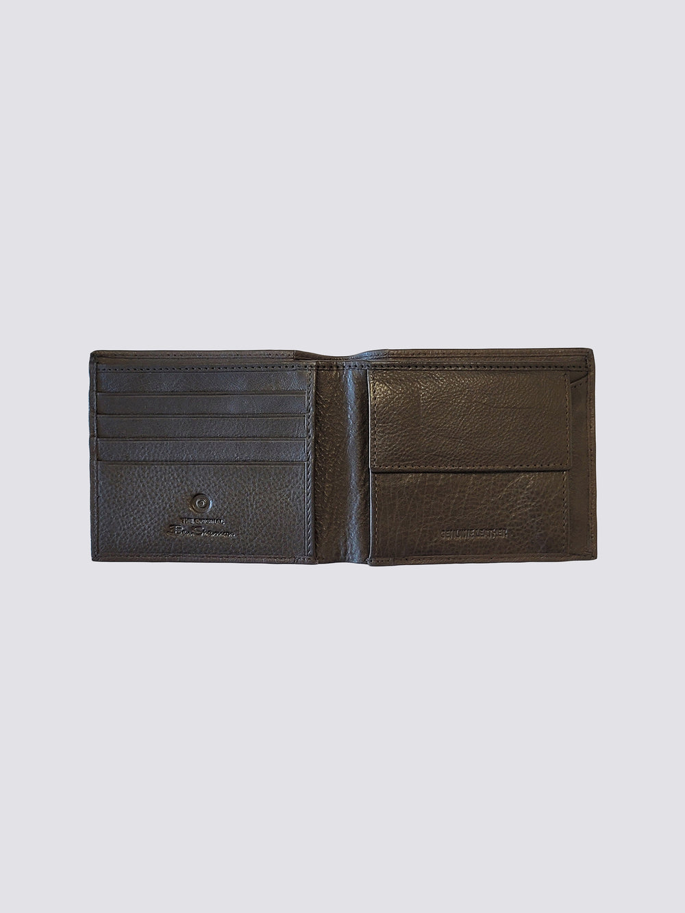 Brown Ben Sherman Burns Bill Fold Leather Wallets | 092657-KIM