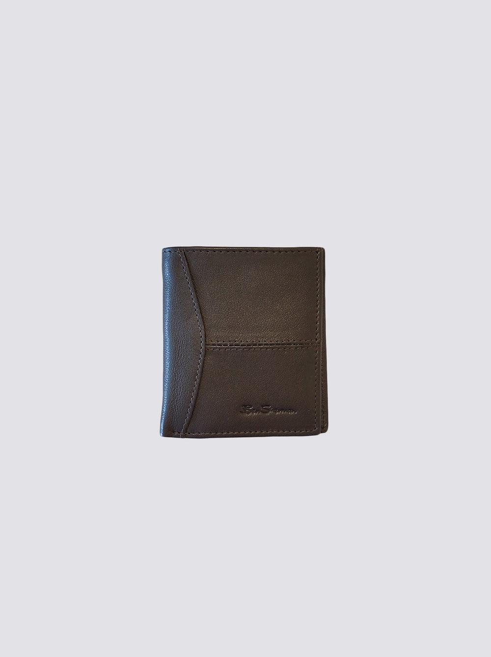 Brown Ben Sherman Coles Leather Micro Wallets | 176394-TAY