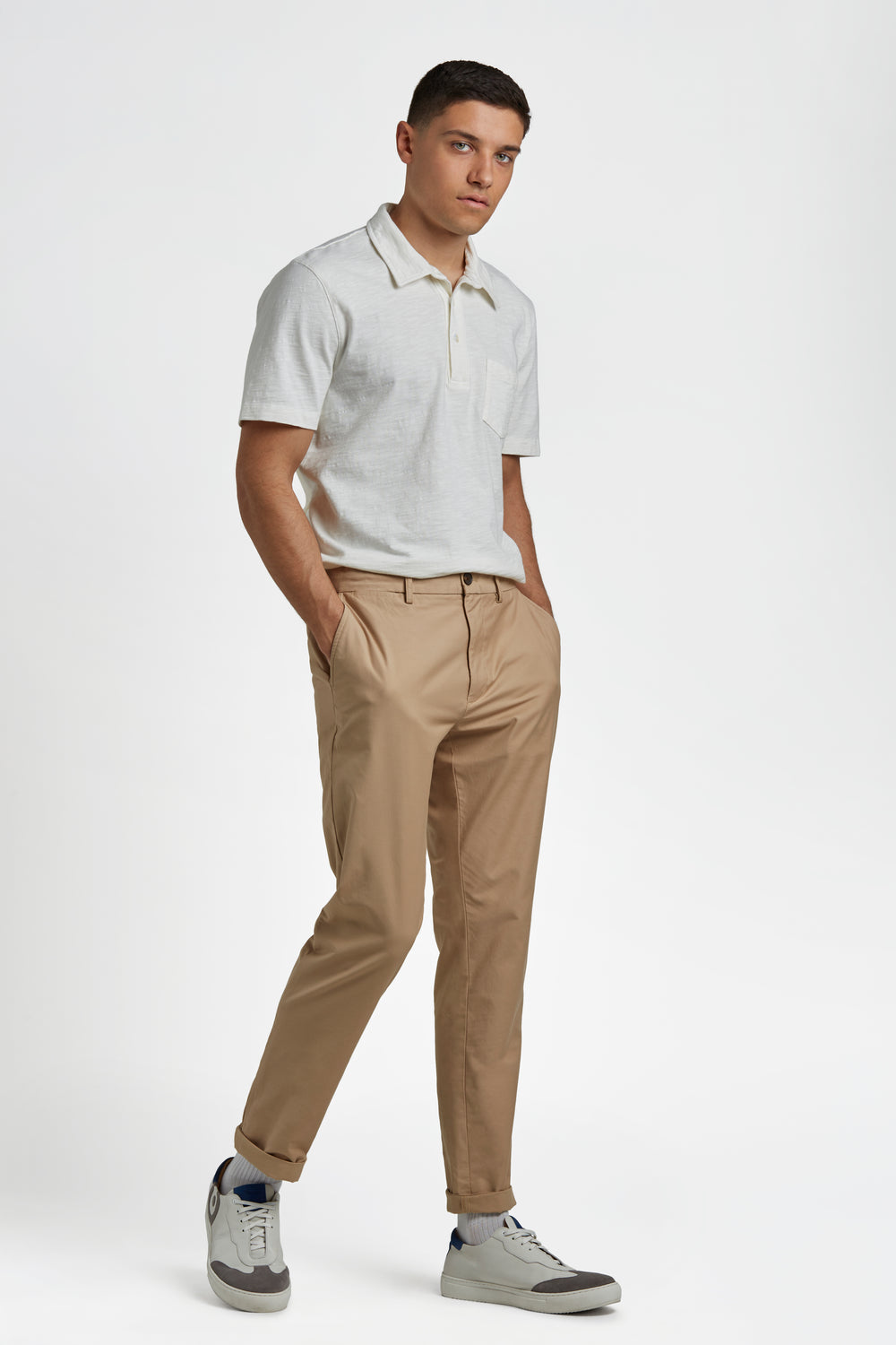 Brown Ben Sherman Everyday Slim Fit Chino Pants | 495106-VFS