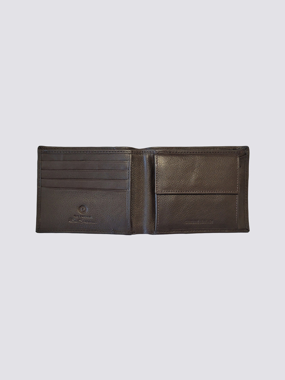 Brown Ben Sherman Irvine Bill Fold Leather Wallets | 978635-BJV