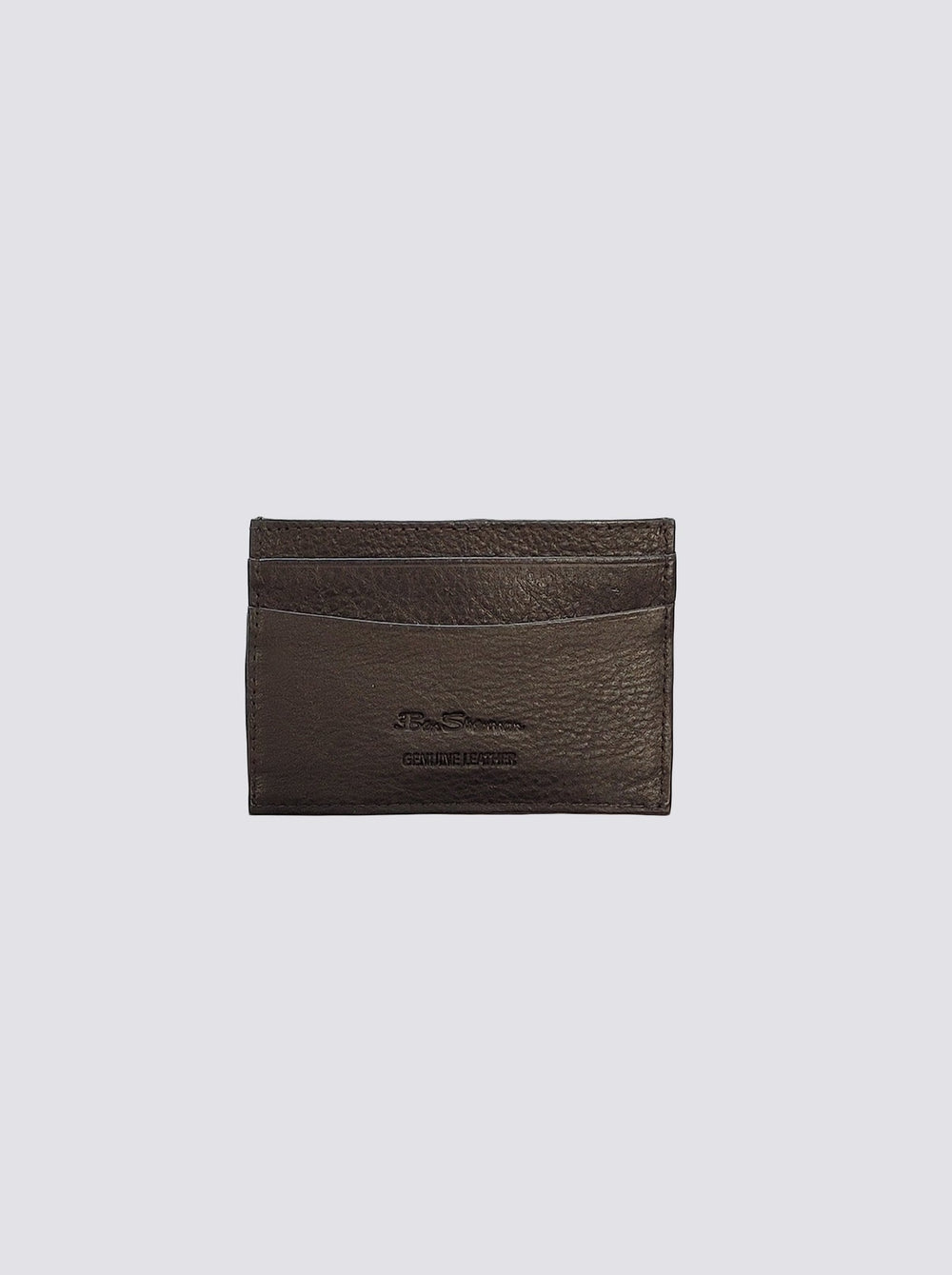 Brown Ben Sherman Koki Leather Card Holder Wallets | 862953-BEL