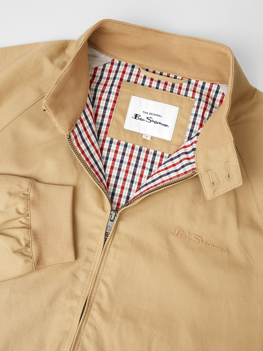 Brown Ben Sherman Signature Harrington Jackets | 160385-BYF