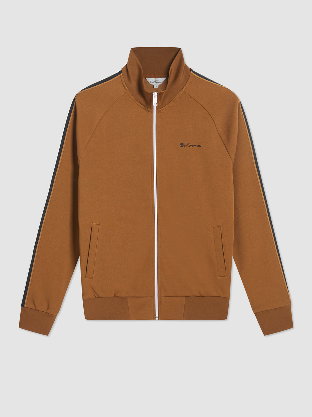 Brown Ben Sherman Signature House Taped Track Jackets | 712594-ZPY