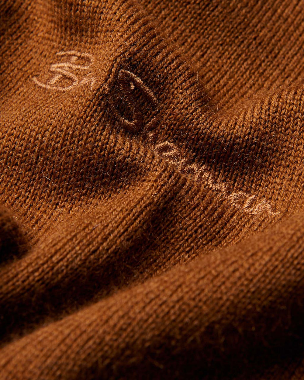 Brown Ben Sherman Signature Merino Crewneck Knitwear | 154078-BUE