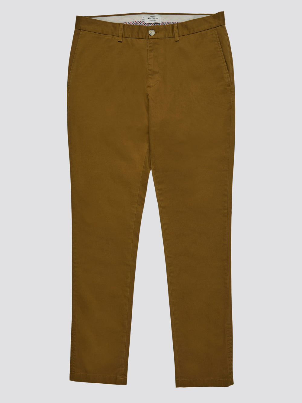 Brown Ben Sherman Signature Skinny Stretch Chino Pants | 382576-LMR