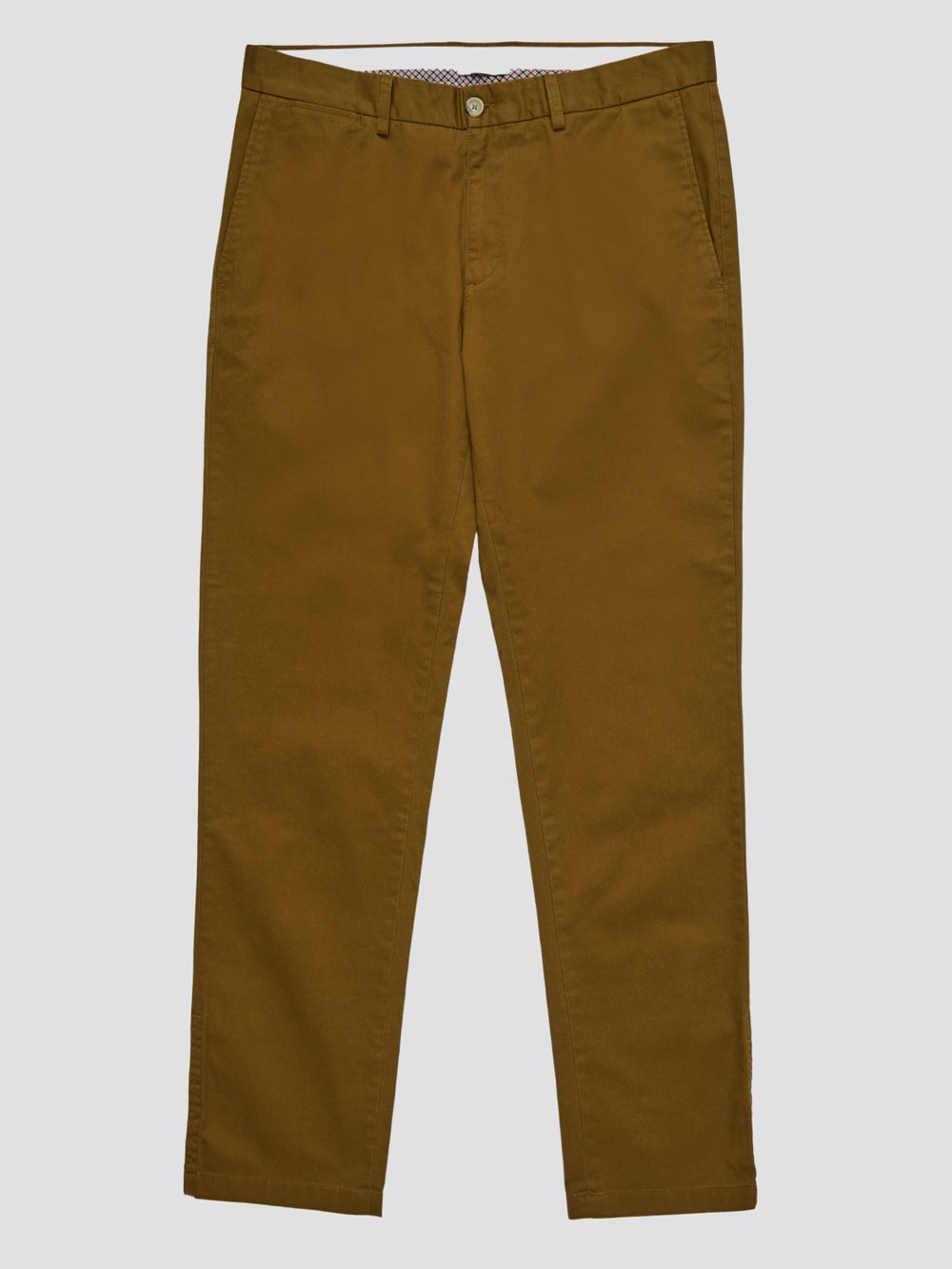 Brown Ben Sherman Signature Slim Stretch Chino Pants | 257643-OUL