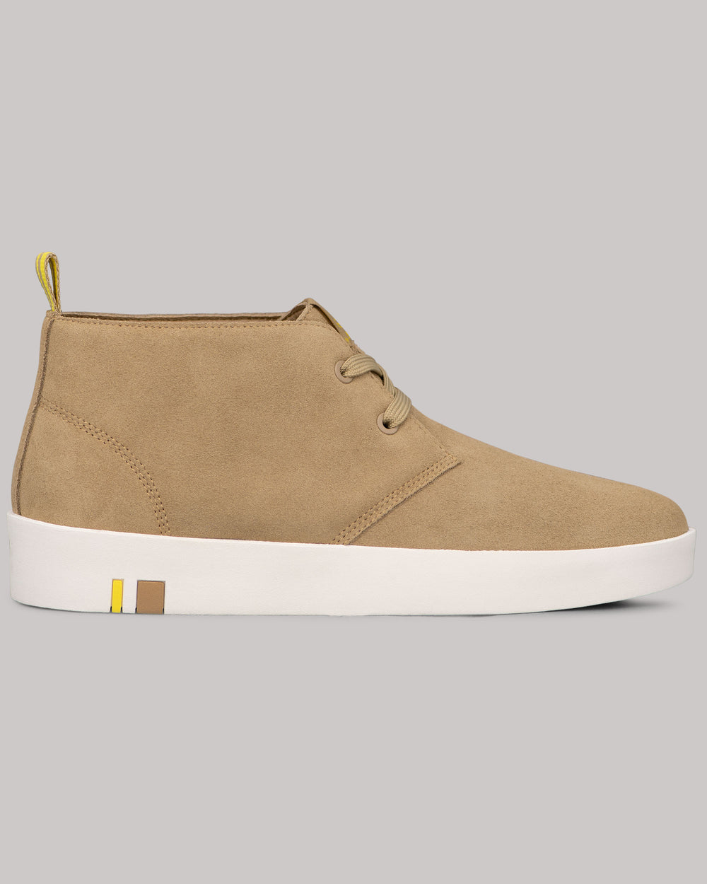 Brown / White / Yellow Ben Sherman Thames Chukka Boots | 062174-YPK