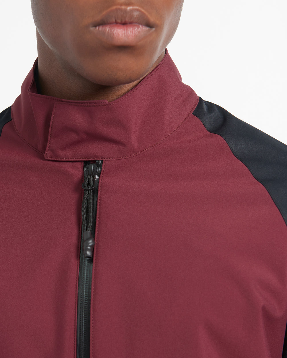 Burgundy Ben Sherman Waterproof Harrington Jackets | 652107-PVU