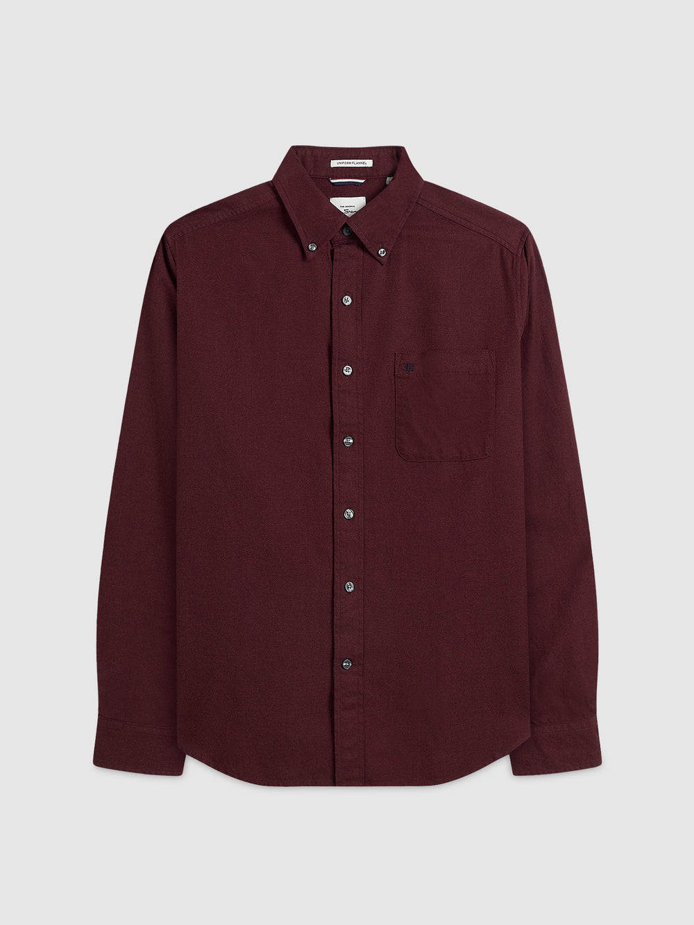 Burgundy / Navy / Beige Ben Sherman Uniform Flannel Shirts | 843607-IJG