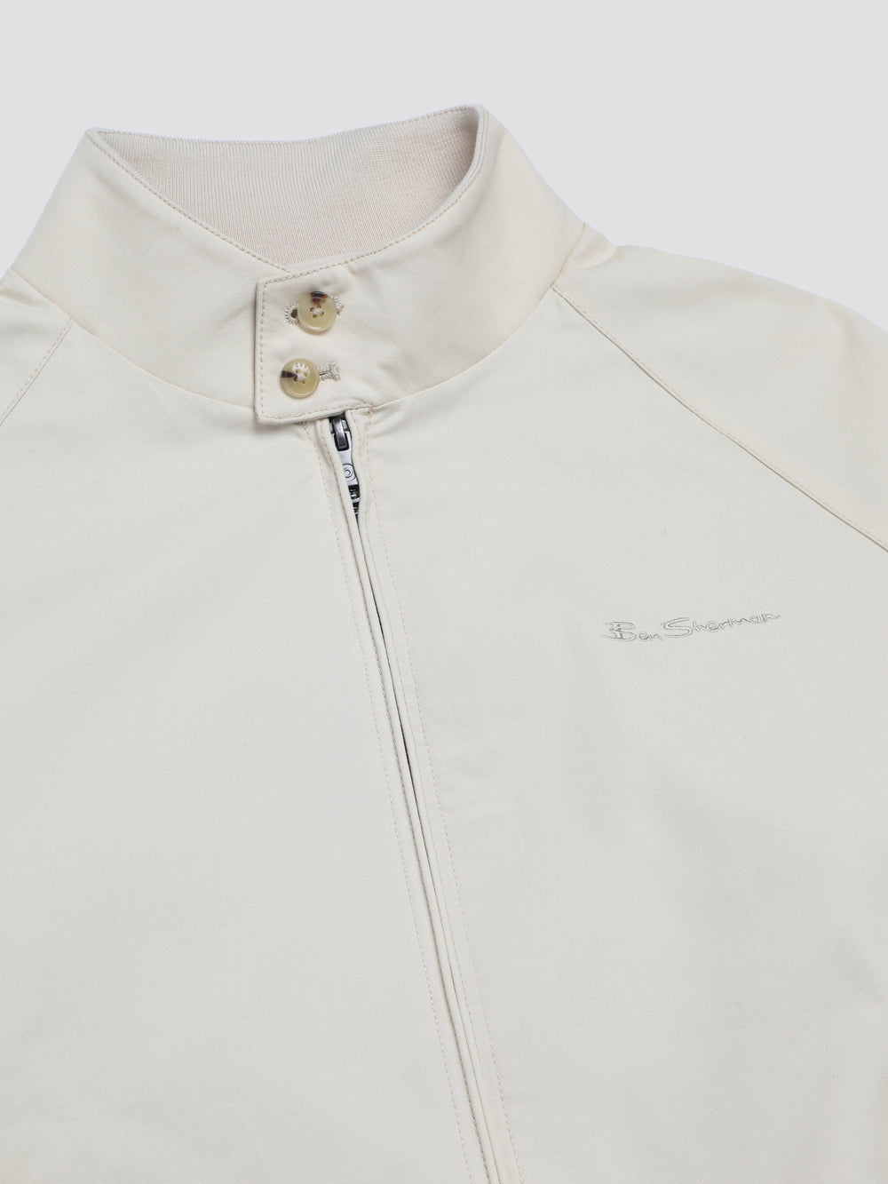 Cream Ben Sherman Signature Harrington Jackets | 952864-OXB