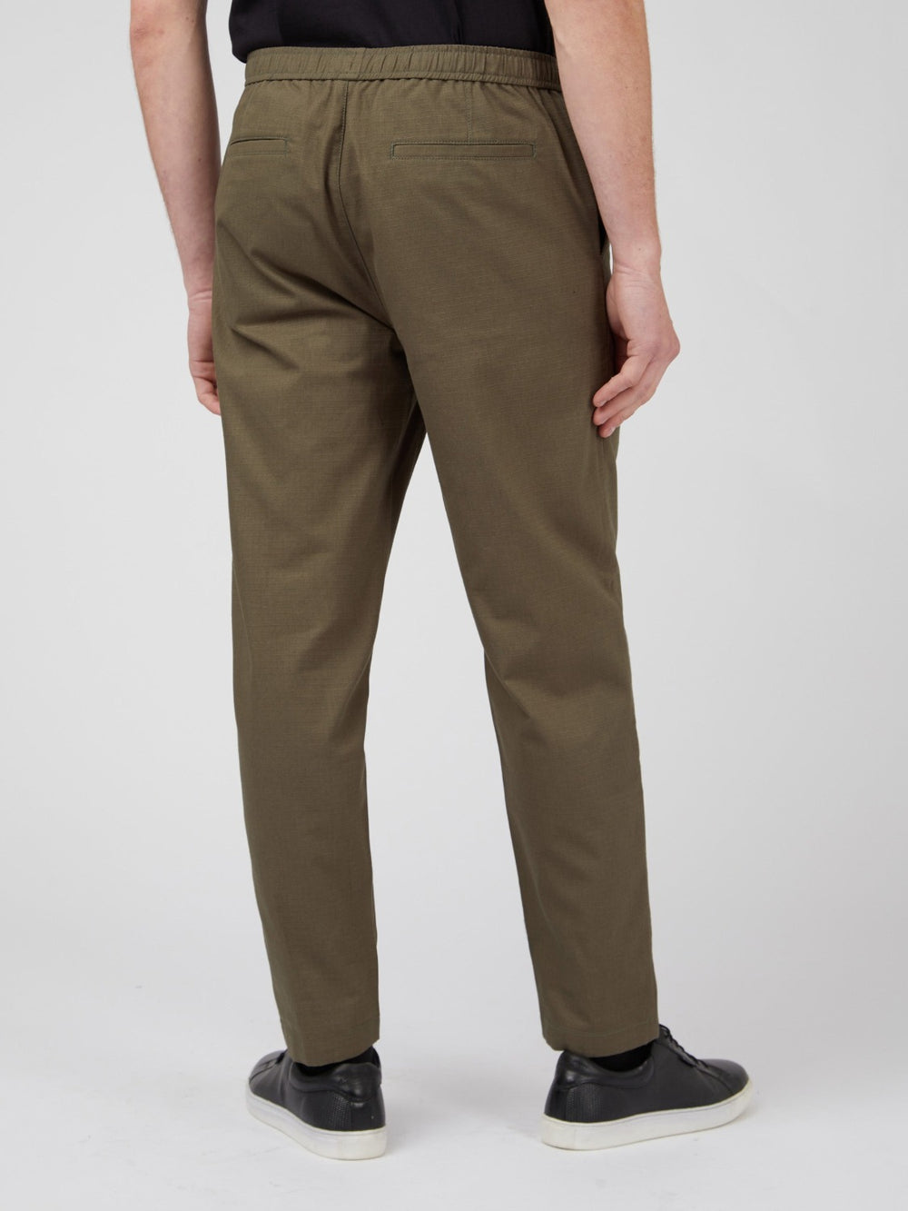 Green Ben Sherman Ripstop Casual Workwear Pants | 931245-ZFS