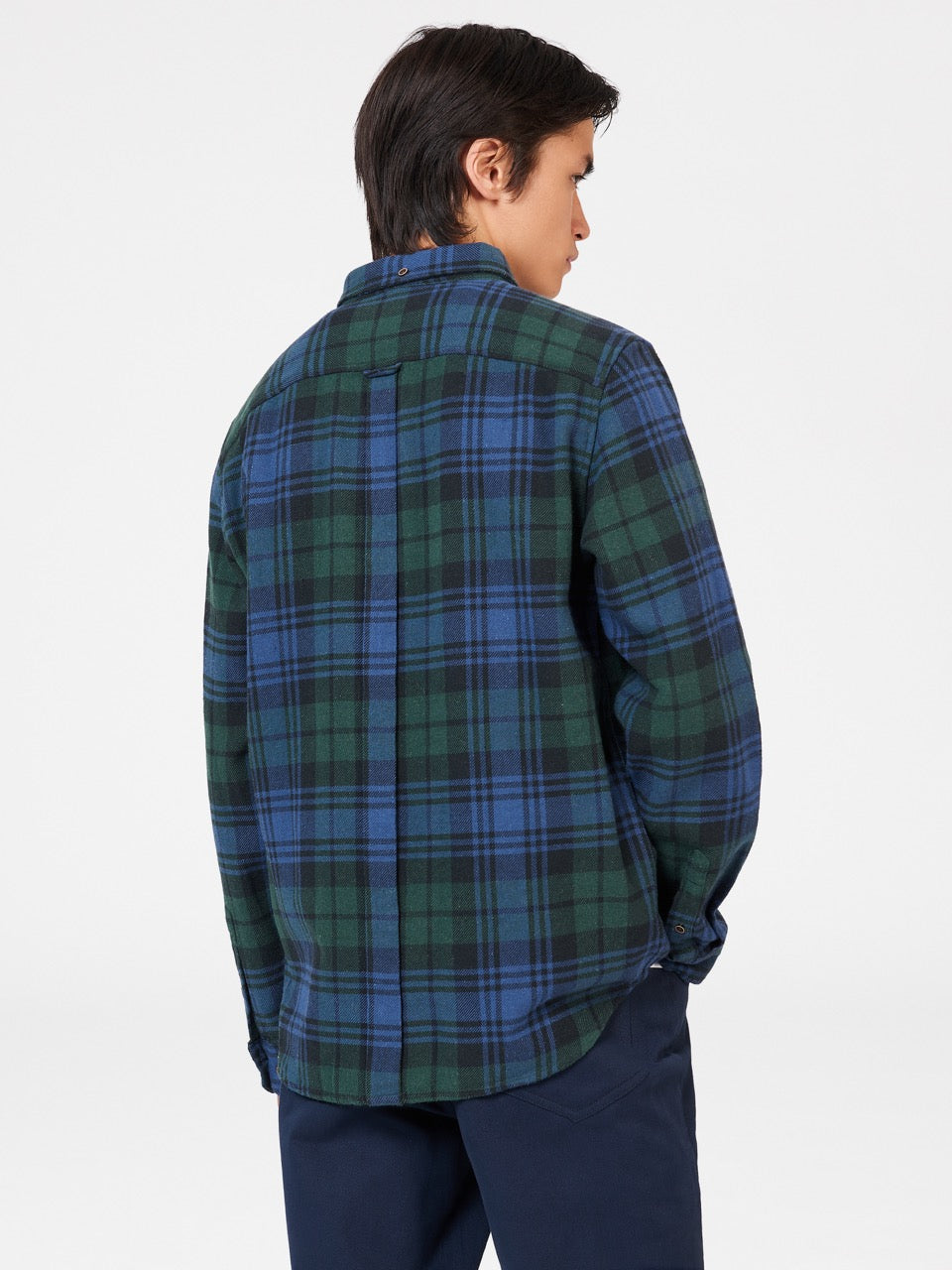 Green Ben Sherman Signature Tartan Check Shirts | 816792-OWH