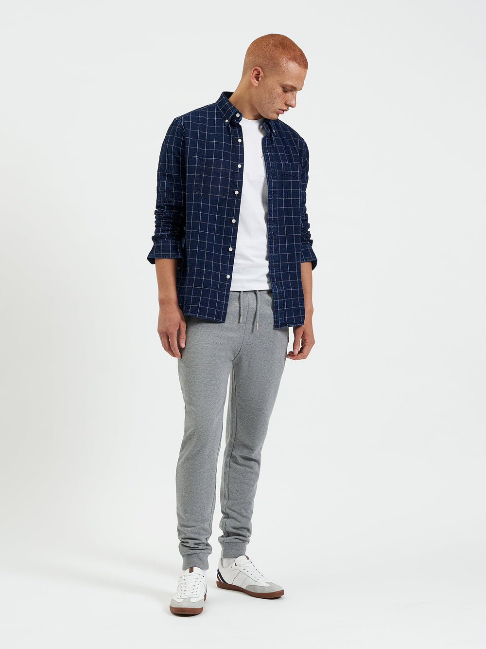 Indigo Ben Sherman Dalston Blues Beatnik Shirts | 341687-ZNU