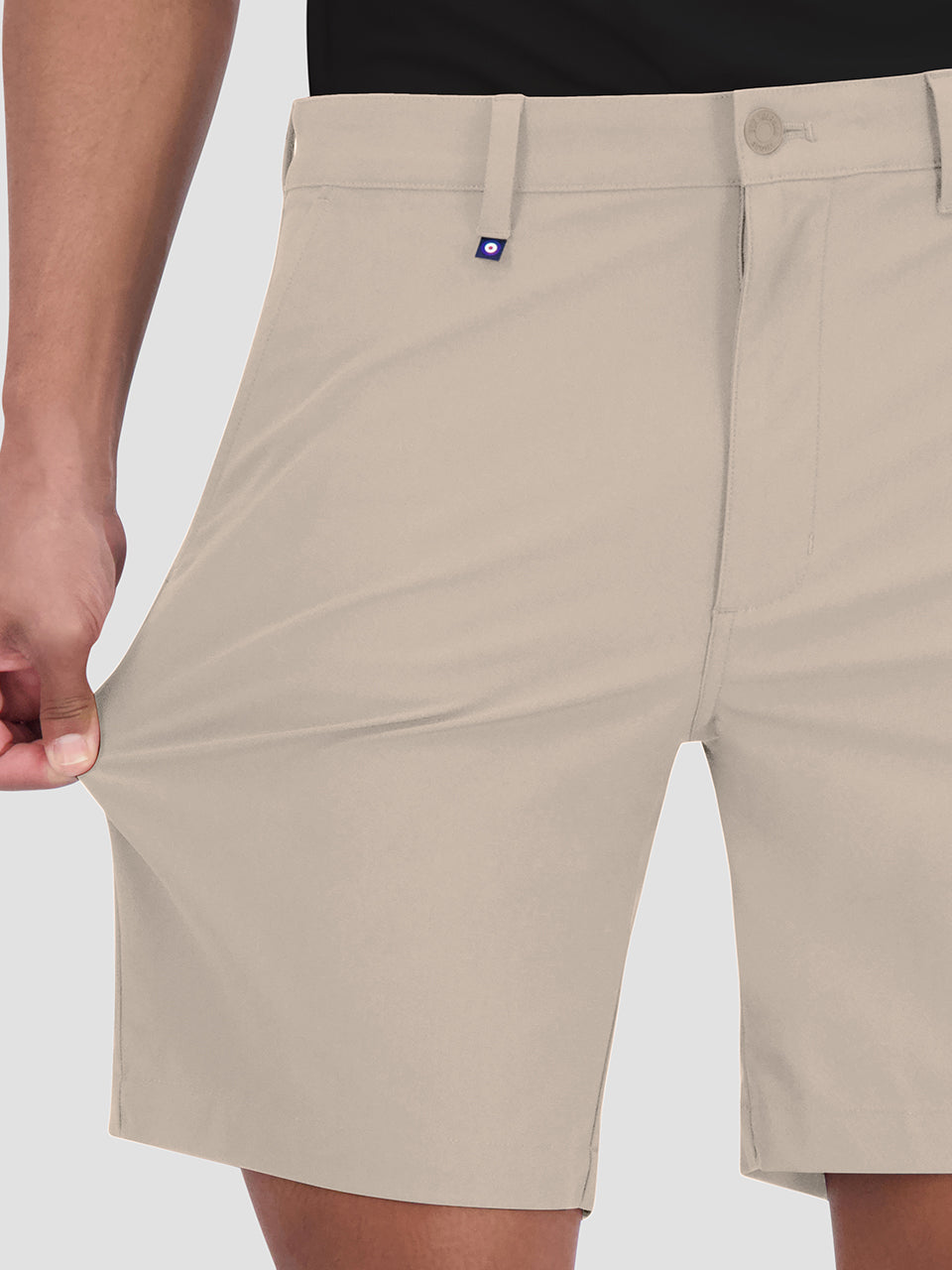 Khaki Ben Sherman 4Way Stretch Tech Shorts | 514309-FCQ