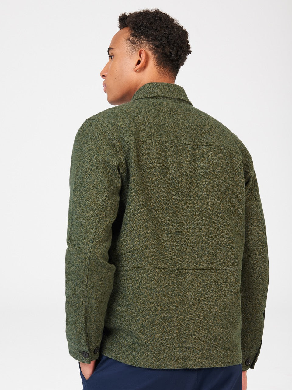 Khaki Ben Sherman Signature Casual Cotton Jackets | 823597-VHG