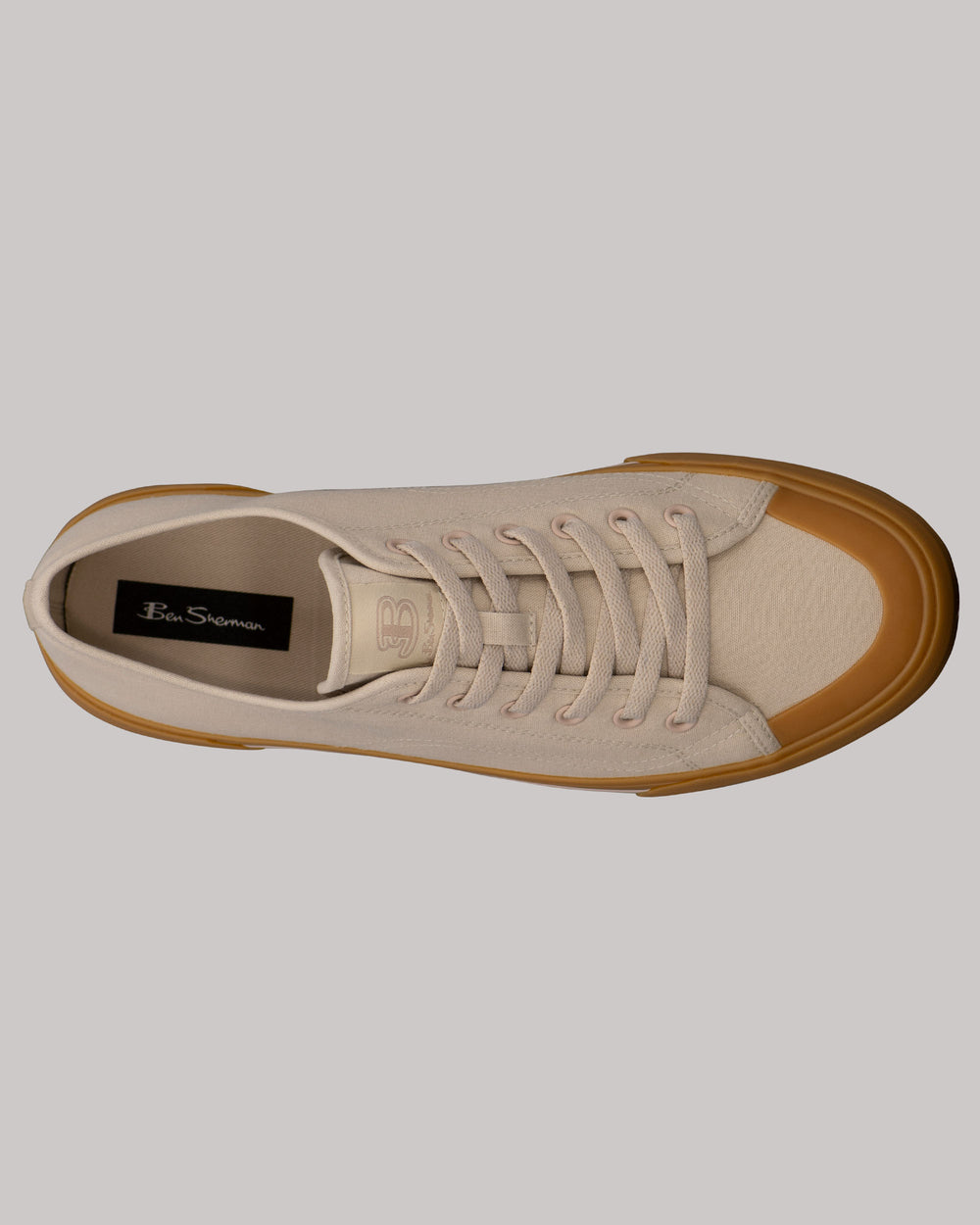 Light Beige Ben Sherman Belfast Sneakers | 138024-ZWJ