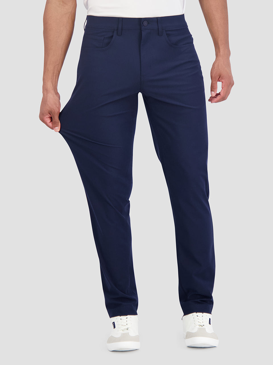 Navy Ben Sherman 4Way Stretch Tech Long Pants | 816925-AJF