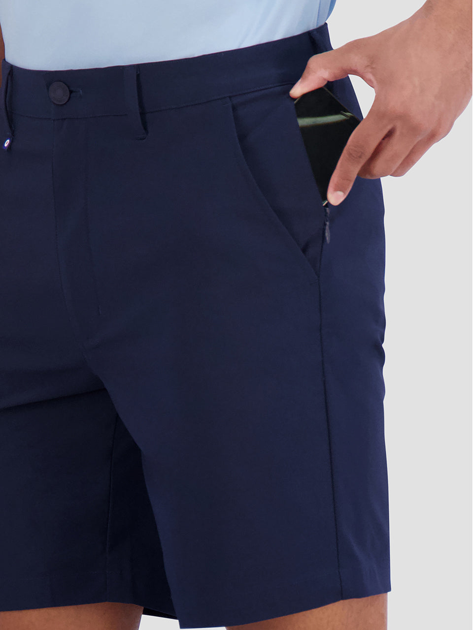 Navy Ben Sherman 4Way Stretch Tech Shorts | 739450-PYD