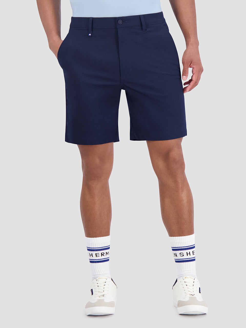 Navy Ben Sherman 4Way Stretch Tech Shorts | 739450-PYD