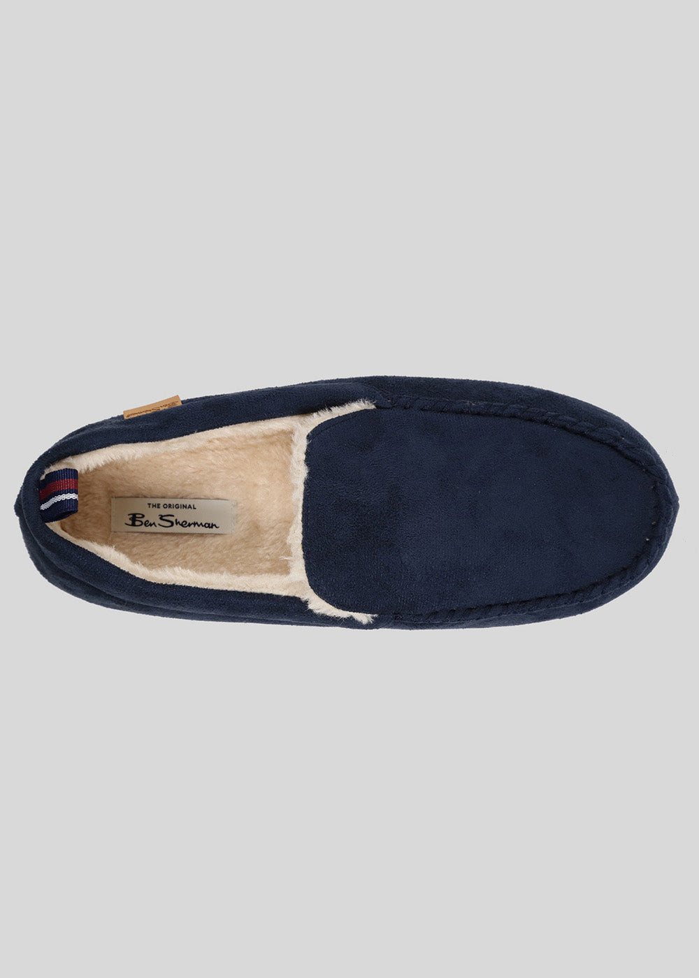 Navy Ben Sherman Casa Cartegena Moccasin Slipper | 193827-UOP