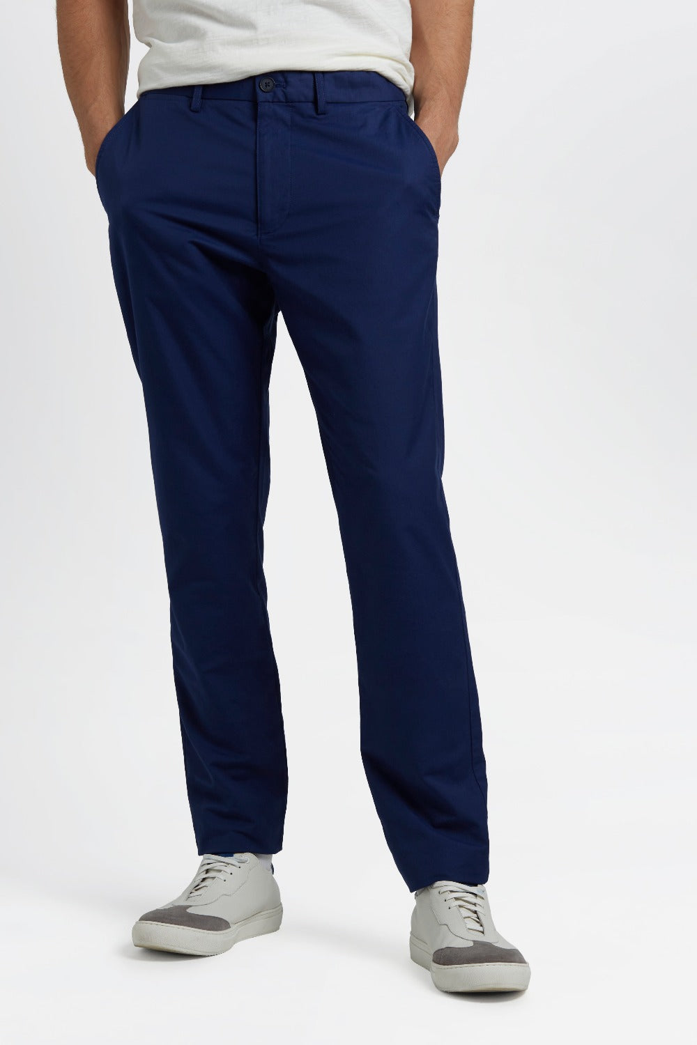 Navy Ben Sherman Everyday Slim Fit Chino Pants | 832196-UWT