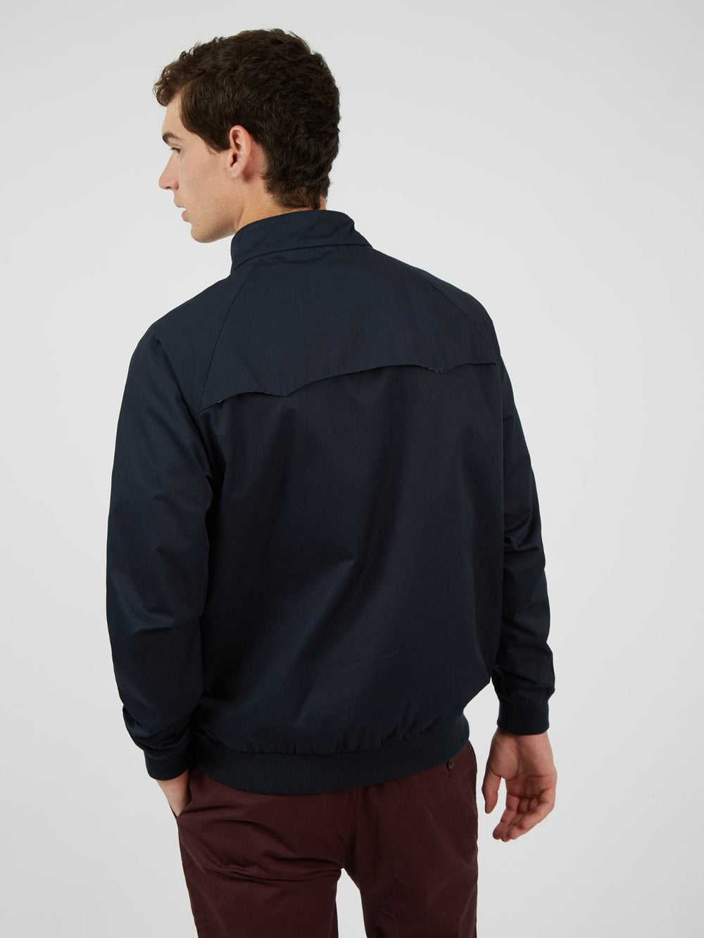 Navy Ben Sherman Signature Harrington Jackets | 708541-QLF