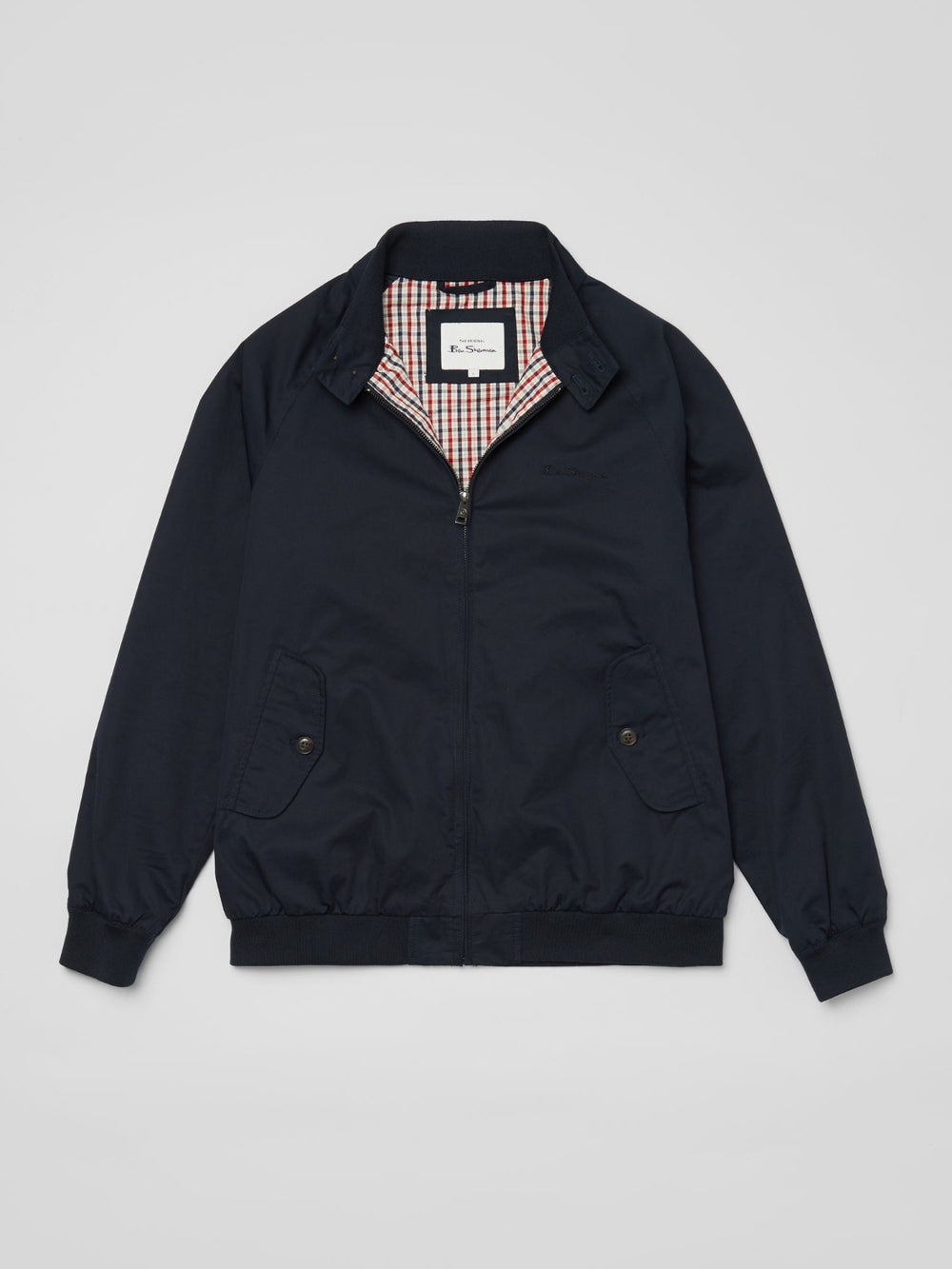 Navy Ben Sherman Signature Harrington Jackets | 708541-QLF