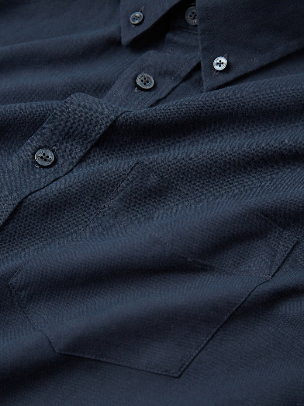 Navy Ben Sherman Signature Organic Oxford Shirts | 179360-NGE