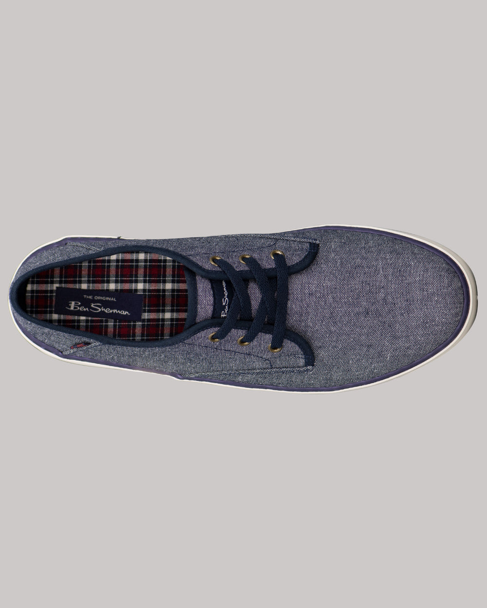 Navy / White Ben Sherman Camden Sneakers | 791625-YEA