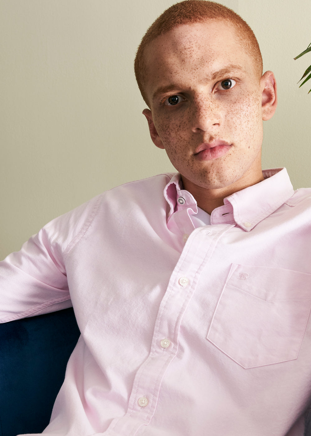 Pink Ben Sherman Brighton Oxford Organic Shirts | 902537-AWO