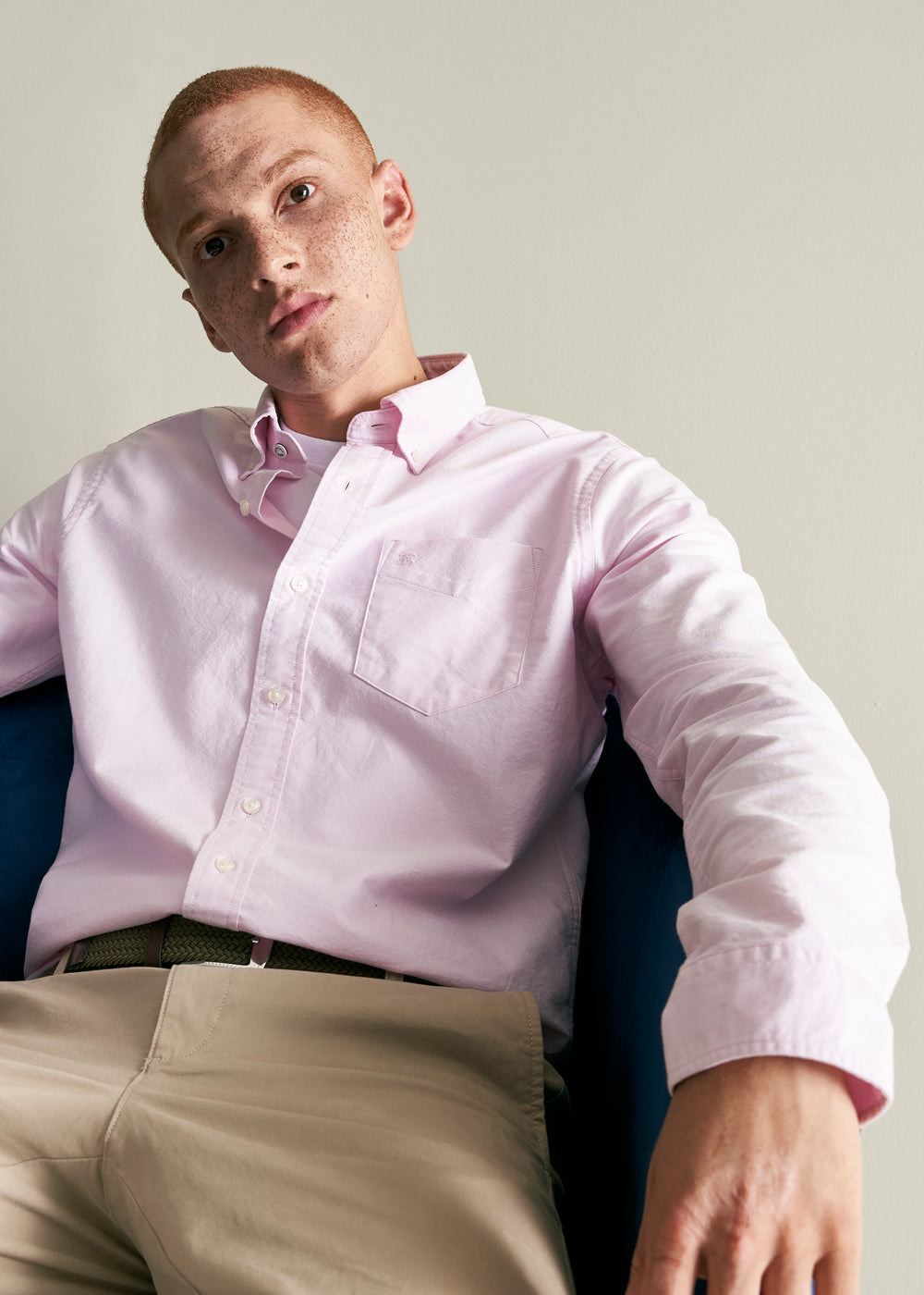 Pink Ben Sherman Brighton Oxford Organic Shirts | 902537-AWO