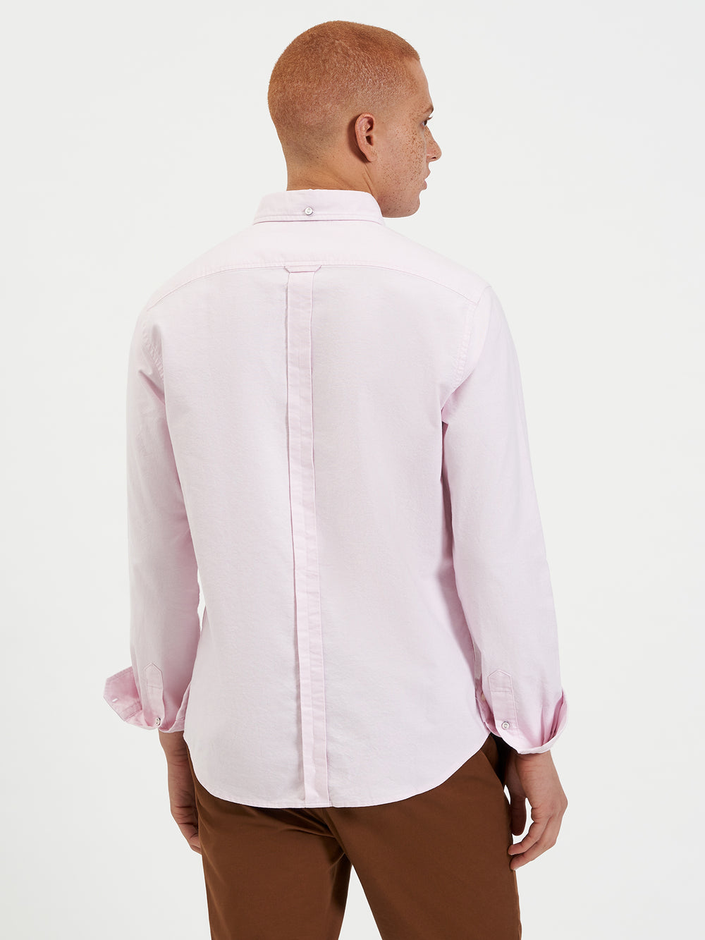 Pink Ben Sherman Brighton Oxford Organic Shirts | 902537-AWO