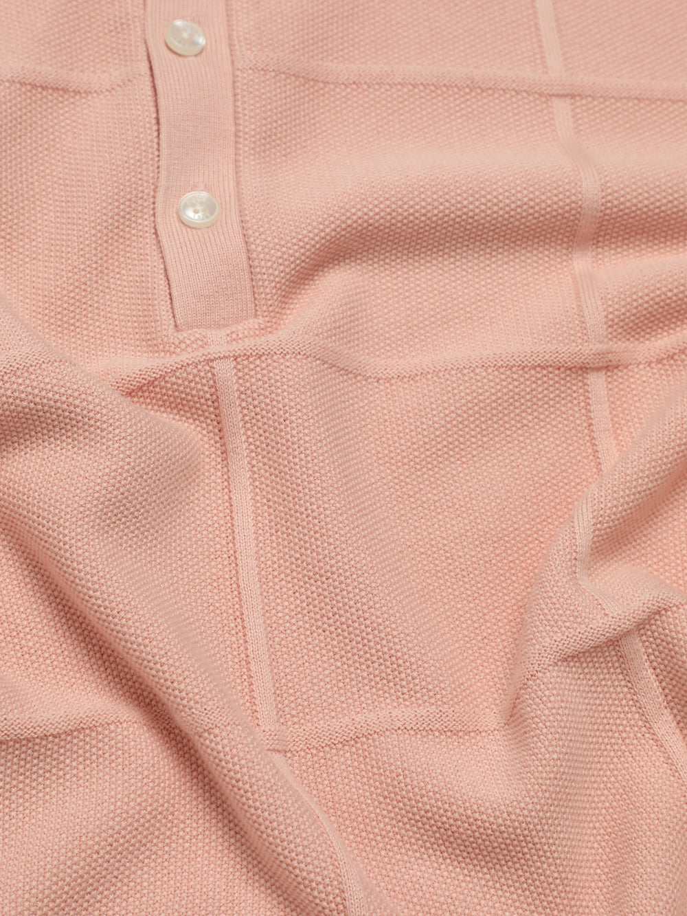 Pink Ben Sherman Signature Textured Polo Knitwear | 279015-YOE