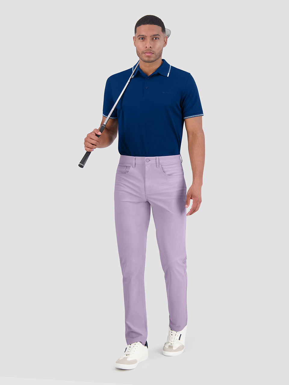 Purple Ben Sherman 4Way Stretch Tech Long Pants | 920614-HLV