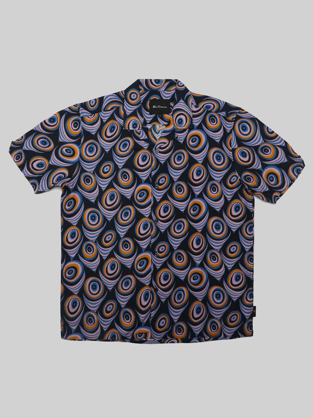 Purple Ben Sherman B by Ben Sherman Psychedelic Print Shirts | 013295-KFB