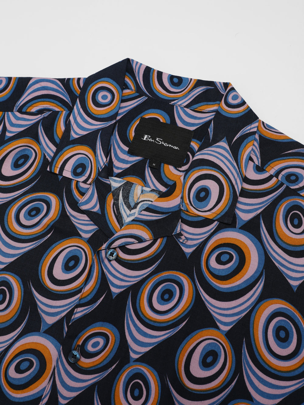 Purple Ben Sherman B by Ben Sherman Psychedelic Print Shirts | 013295-KFB