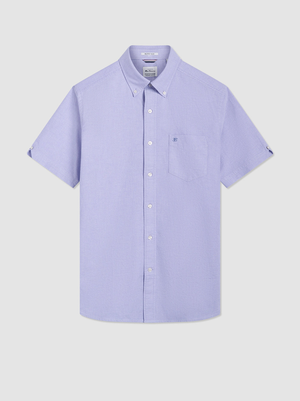 Purple Ben Sherman Brighton Oxford Shirts | 368972-EJY