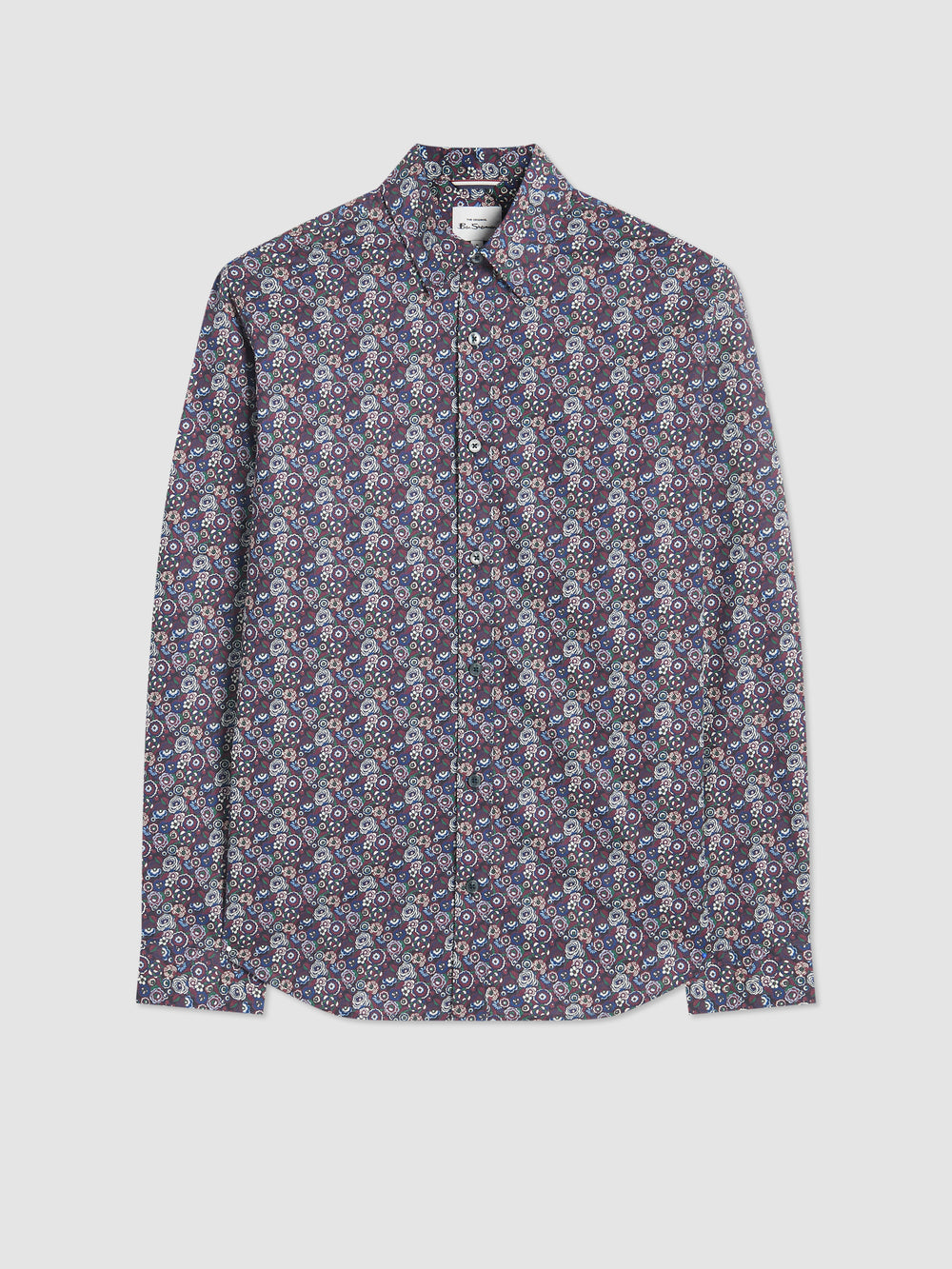 Purple Ben Sherman Winter Floral Shirts | 384259-TYI