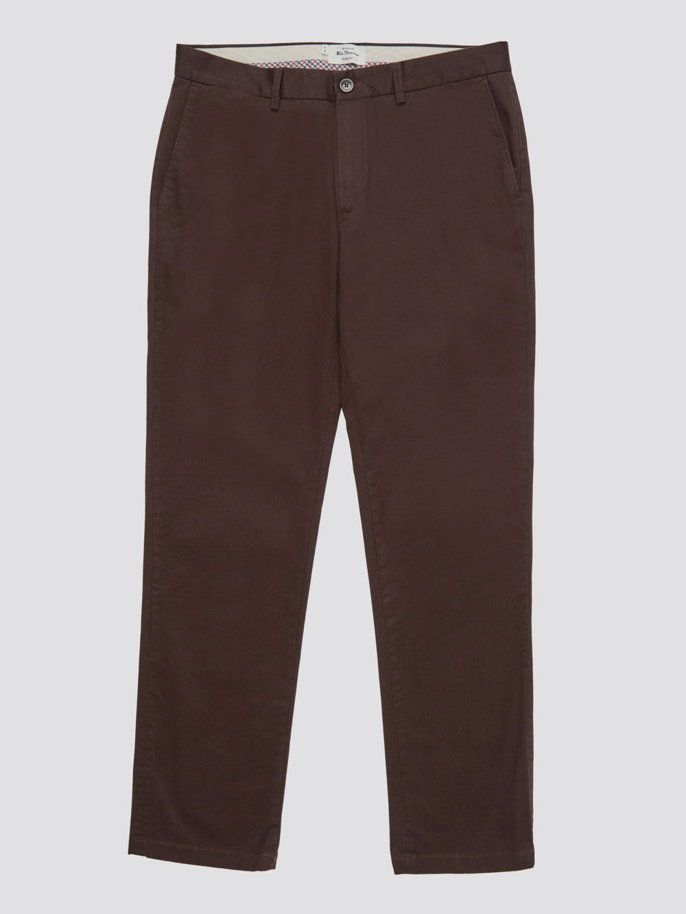 Red Ben Sherman Signature Slim Stretch Chino Pants | 807612-MRH